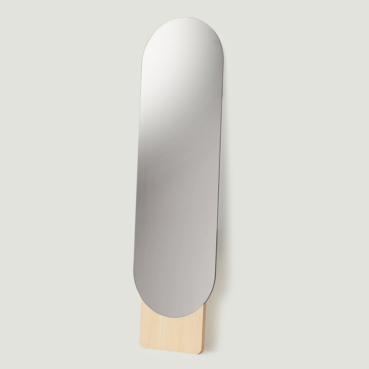 STANDING MIRROR ナチュラル おしゃれな薄型全身ミラー