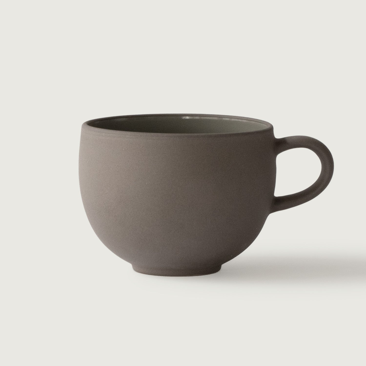 STONEWARE ROUND MUG
