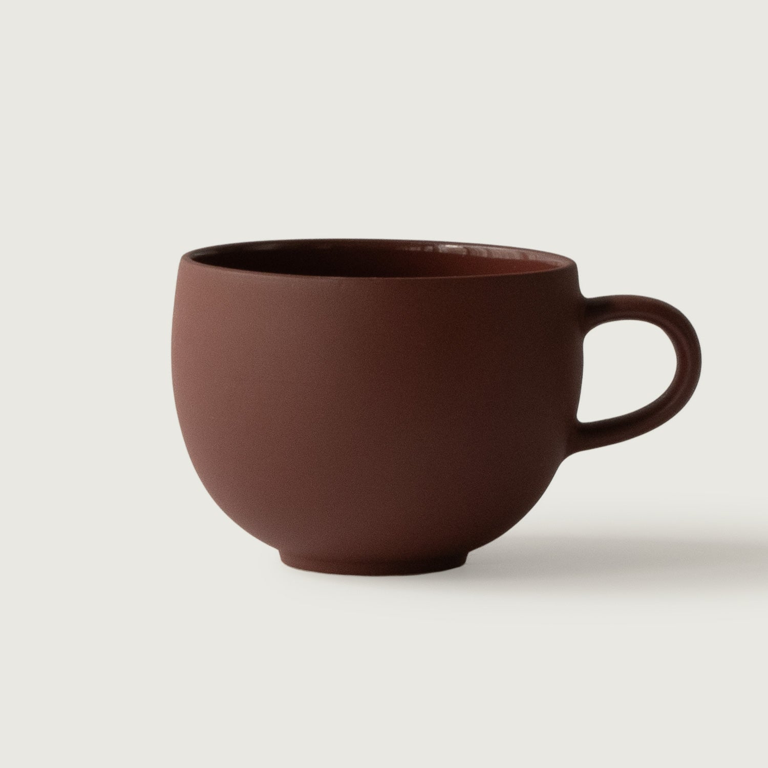 STONEWARE ROUND MUG