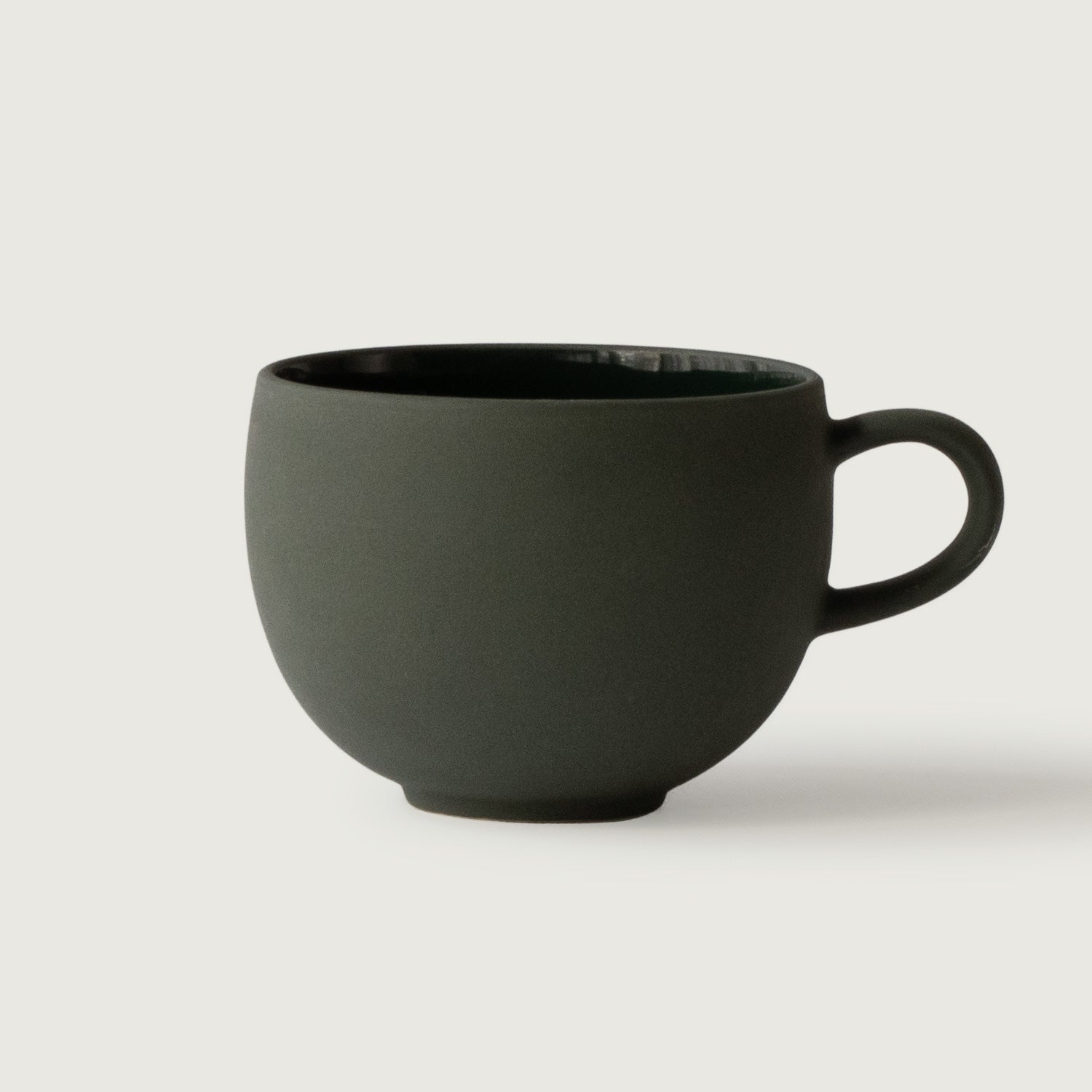 STONEWARE ROUND MUG