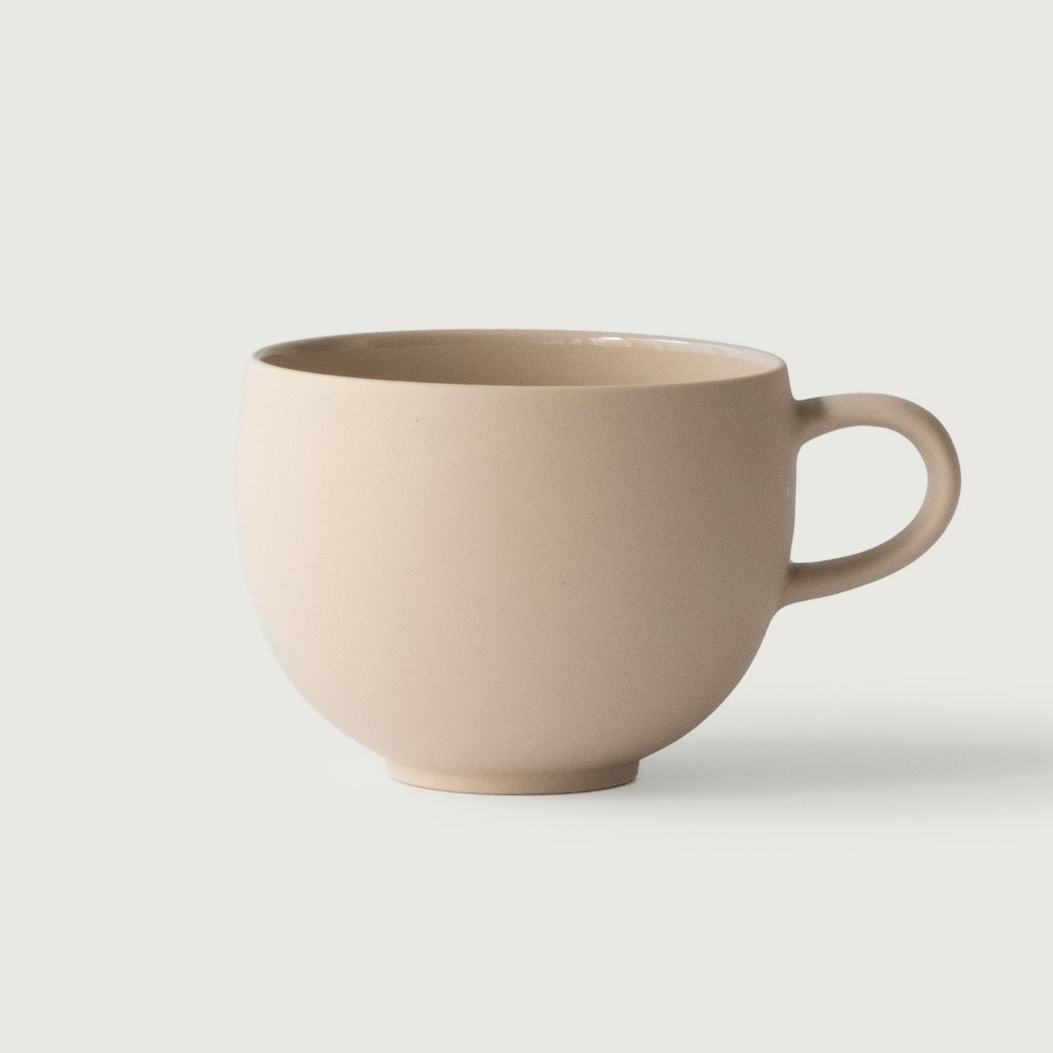 STONEWARE ROUND MUG