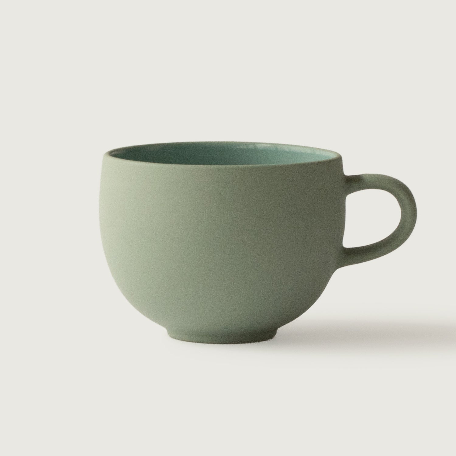 STONEWARE ROUND MUG