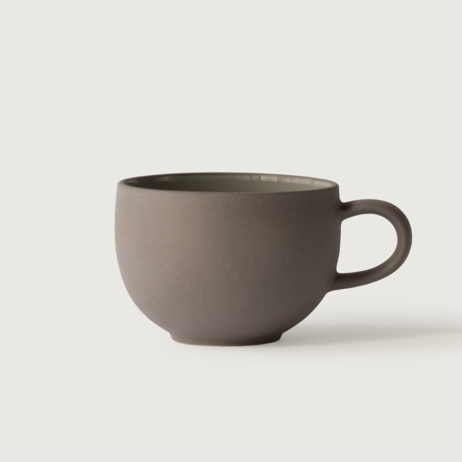 STONEWARE ROUND MUG