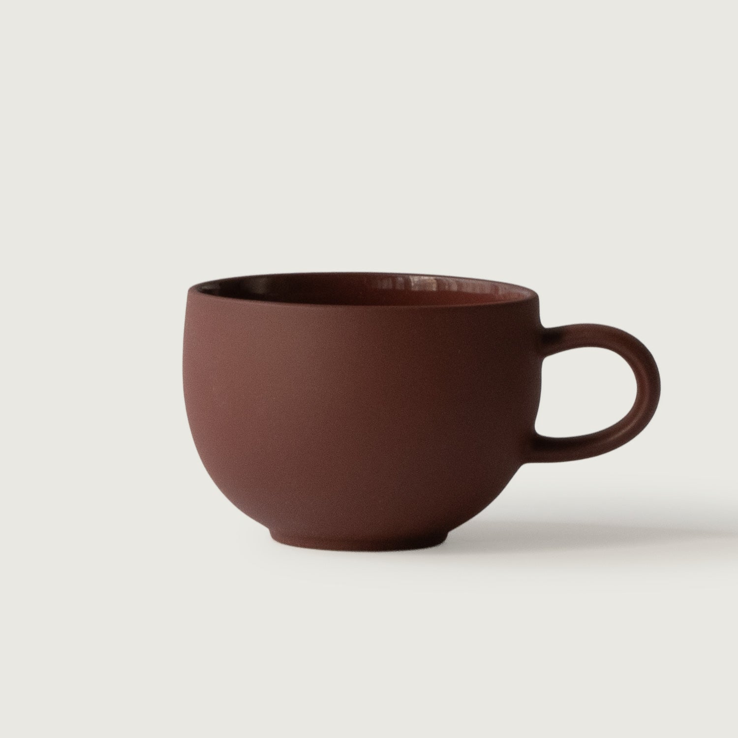 STONEWARE ROUND MUG
