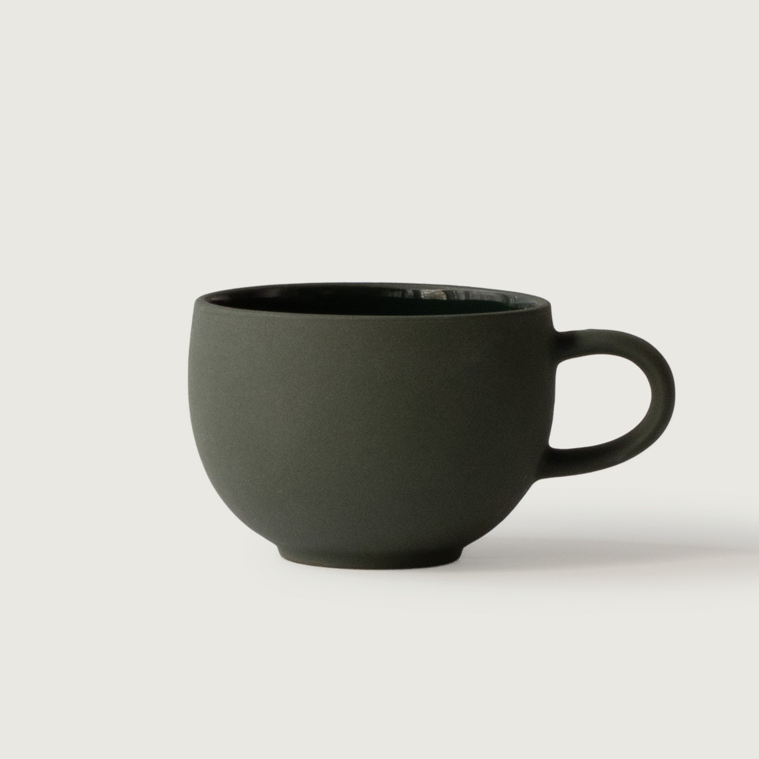 STONEWARE ROUND MUG