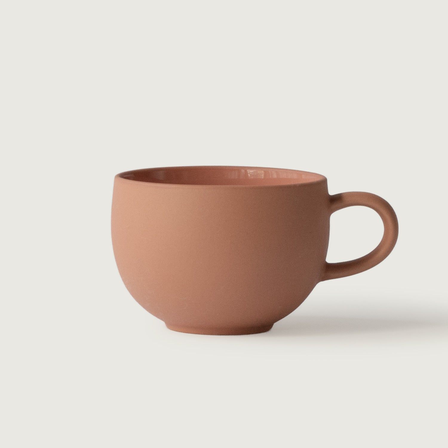 STONEWARE ROUND MUG