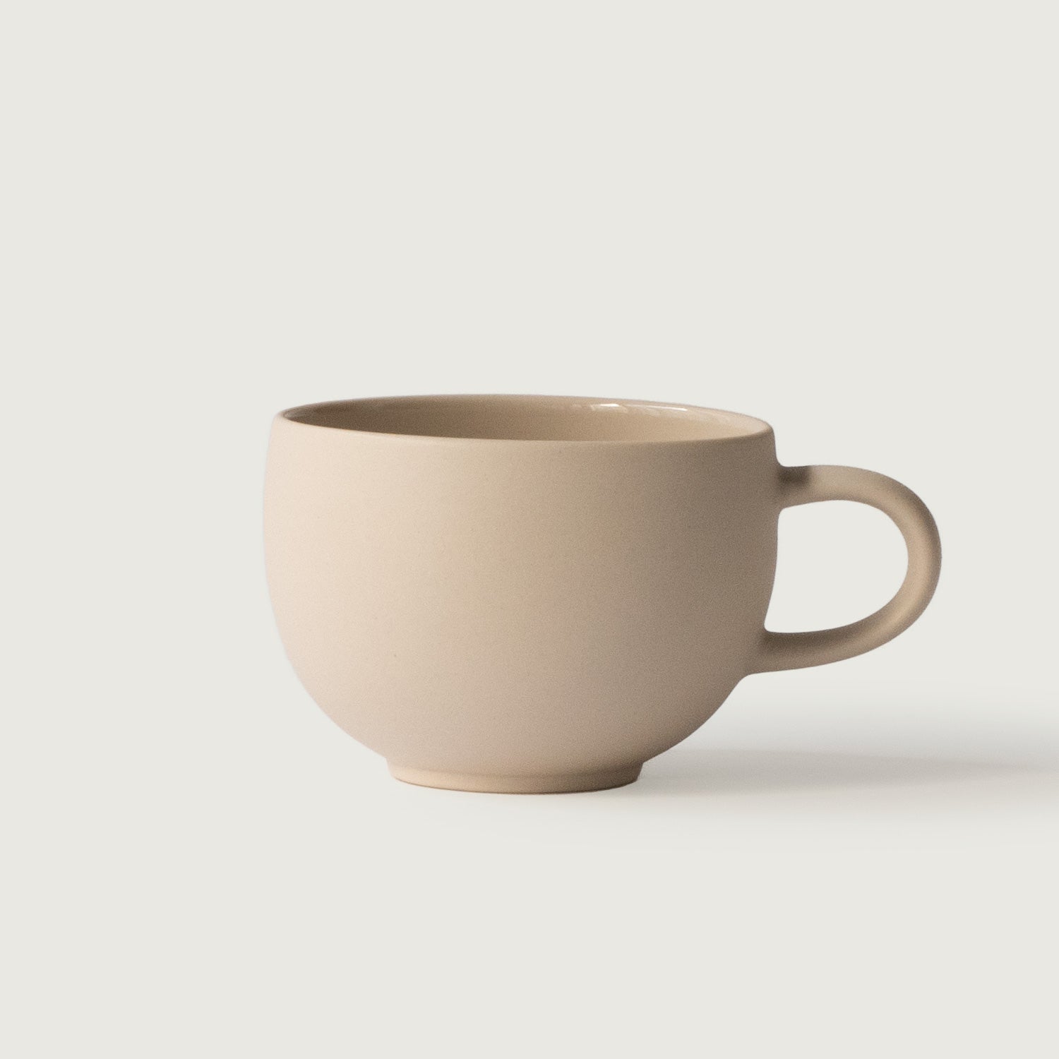 STONEWARE ROUND MUG