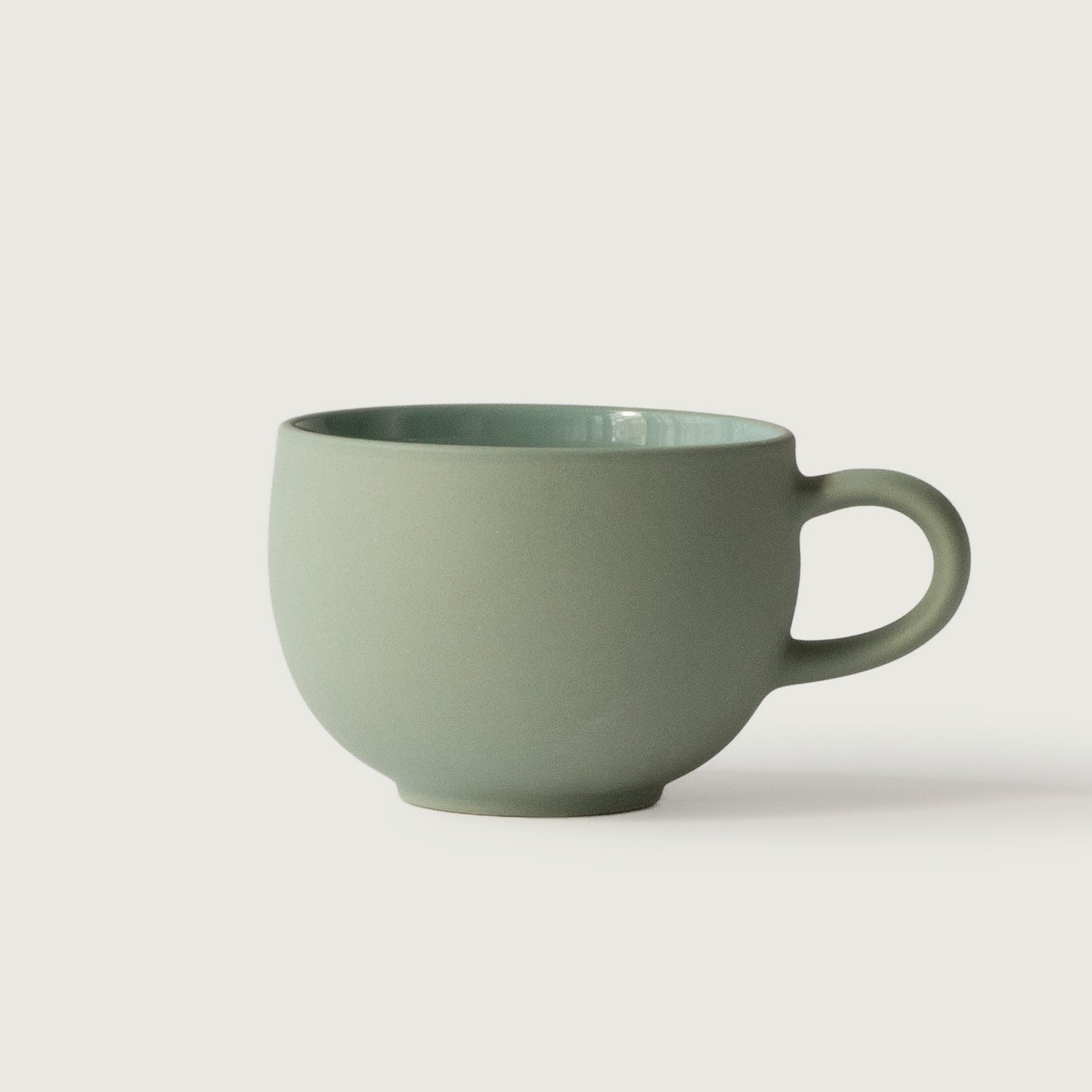 STONEWARE ROUND MUG