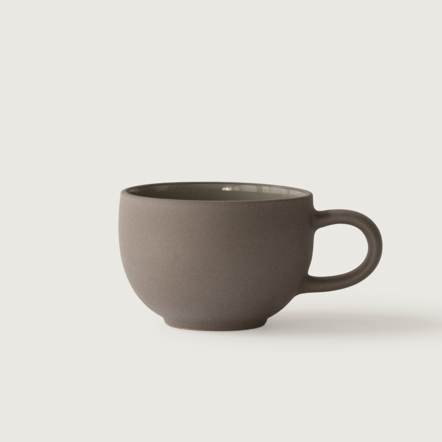 STONEWARE ROUND MUG