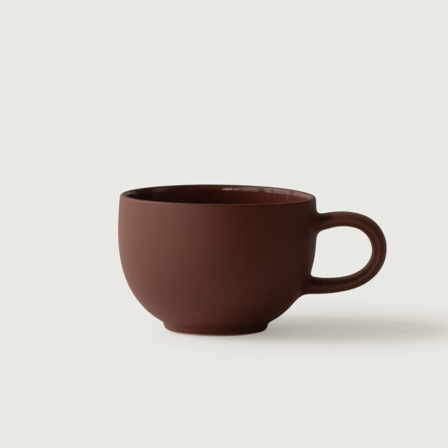 STONEWARE ROUND MUG