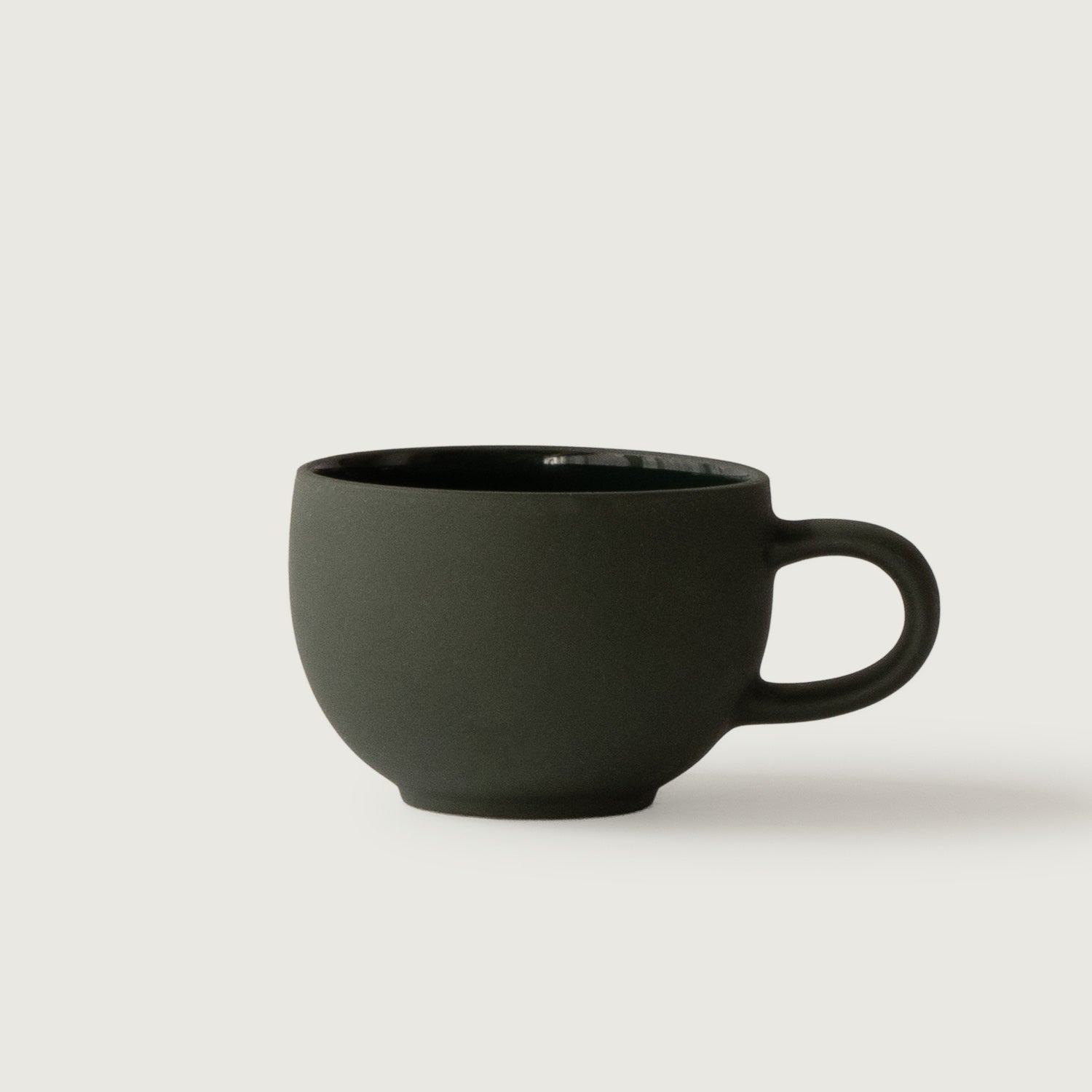 STONEWARE ROUND MUG