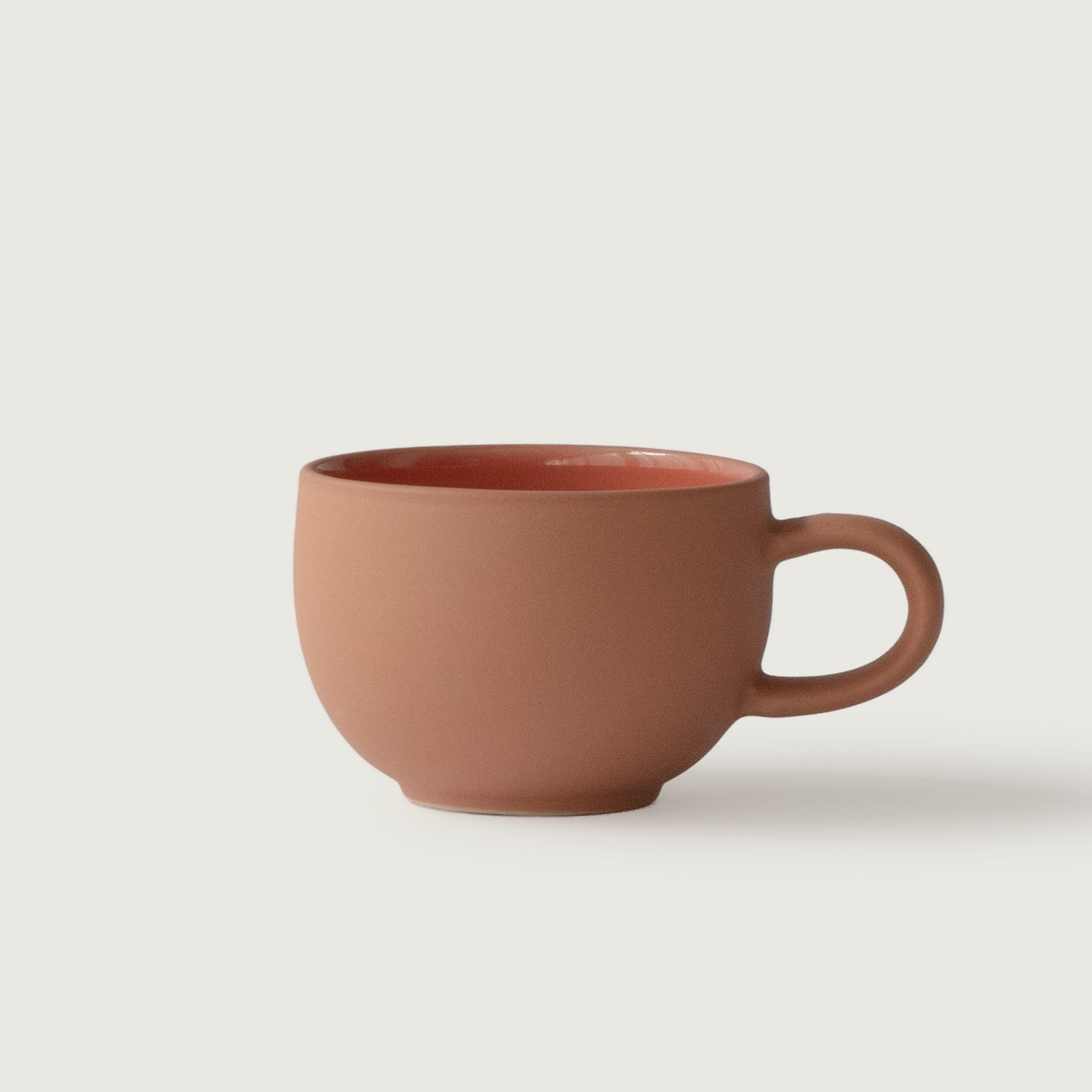 STONEWARE ROUND MUG
