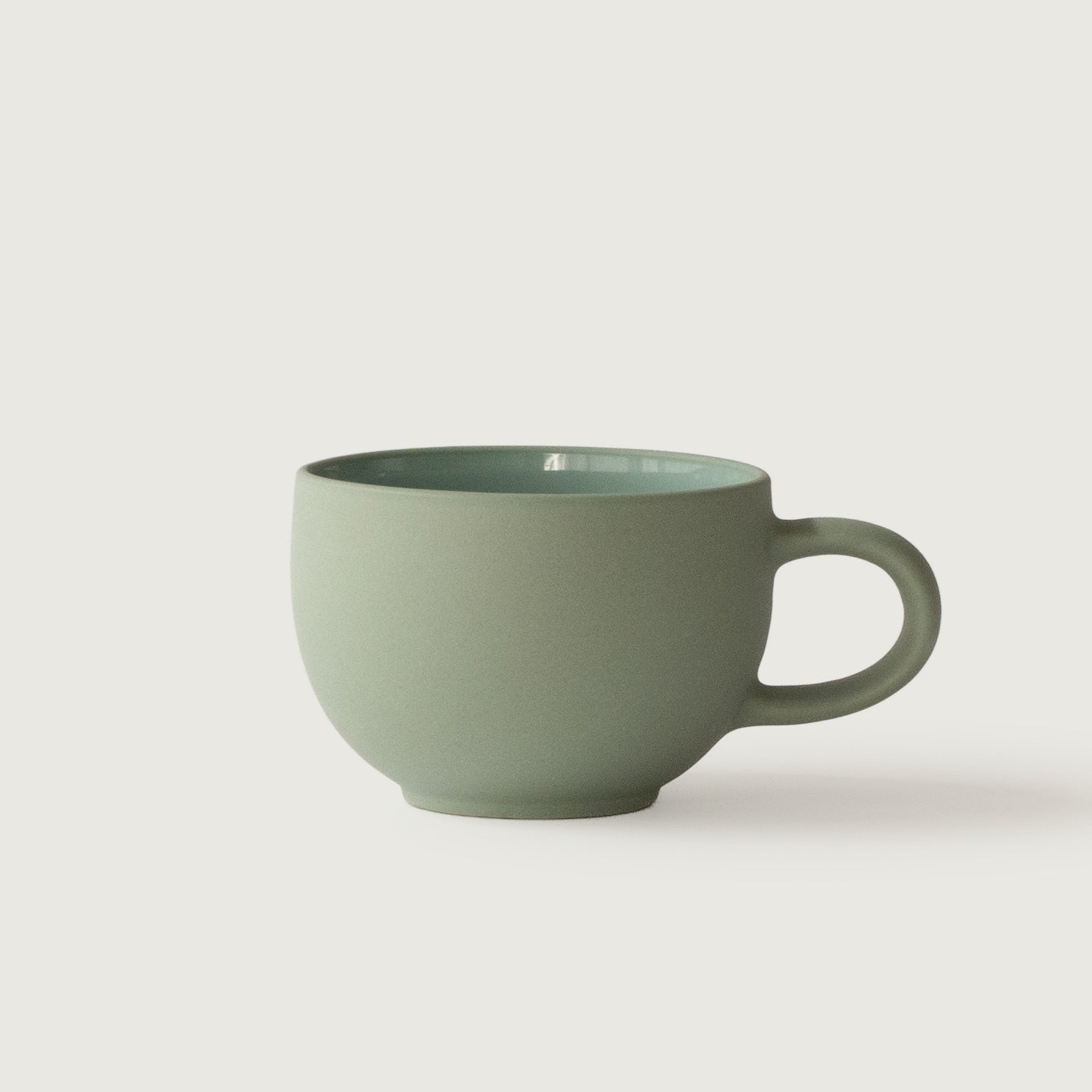 STONEWARE ROUND MUG