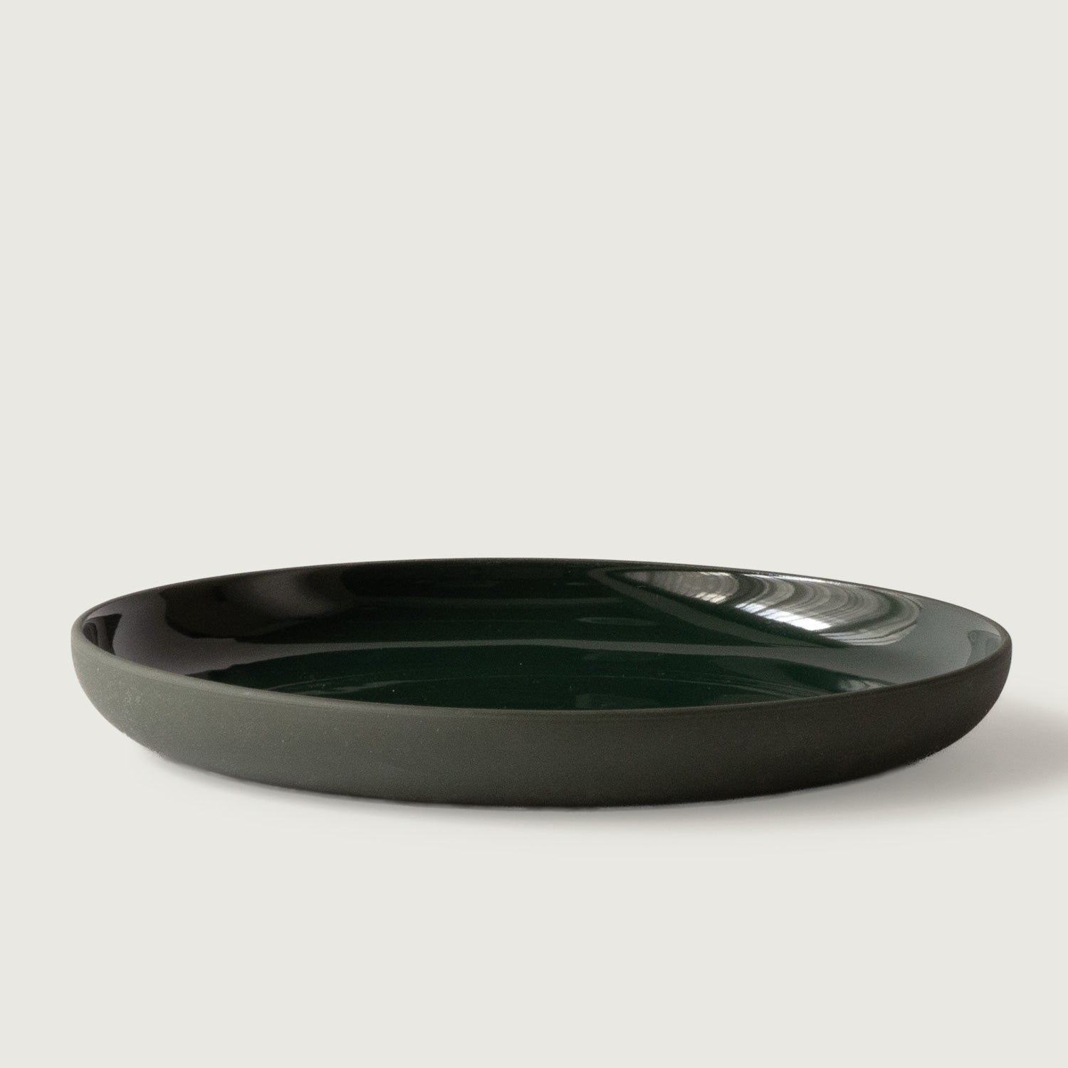 STONEWARE ROUND PLATE