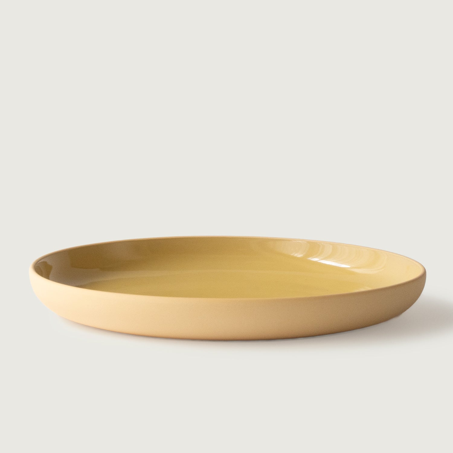 STONEWARE ROUND PLATE