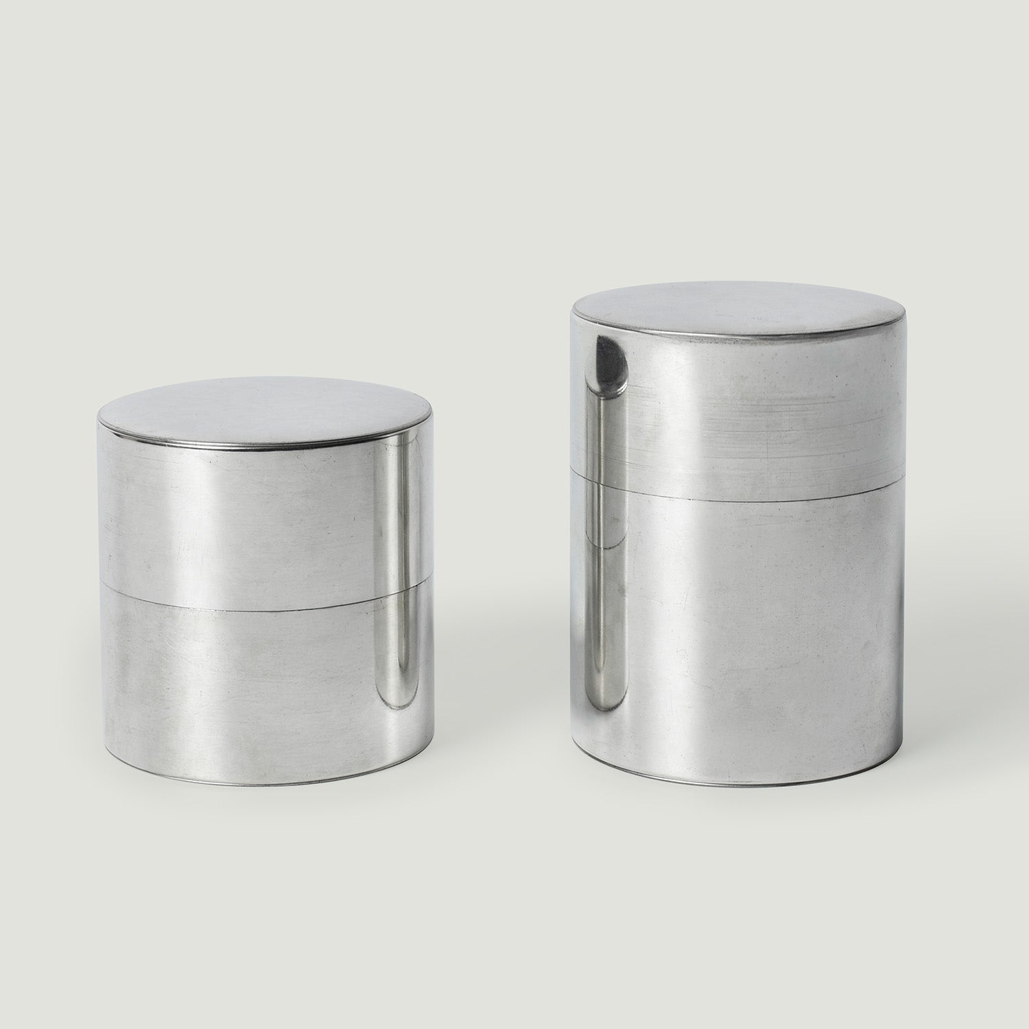 TIN CADDY plain