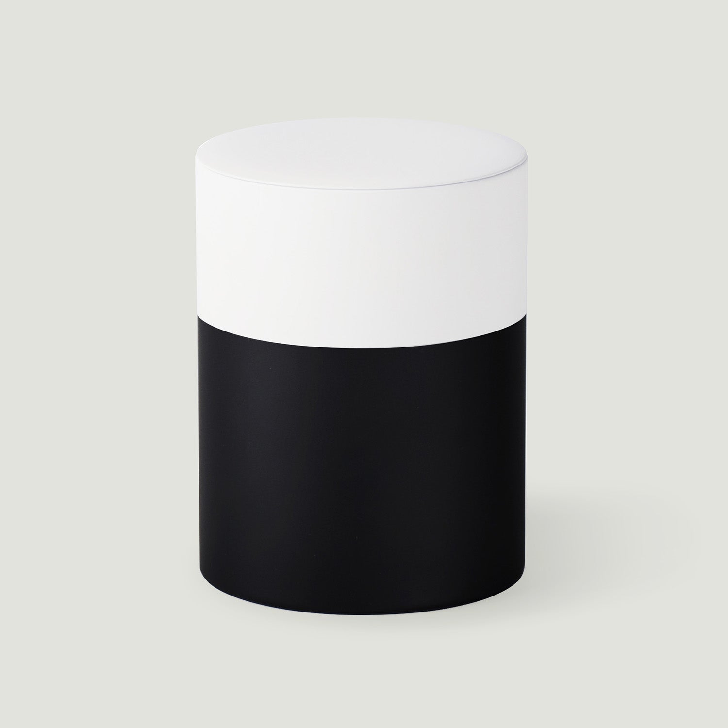 TIN CADDY two-tone
