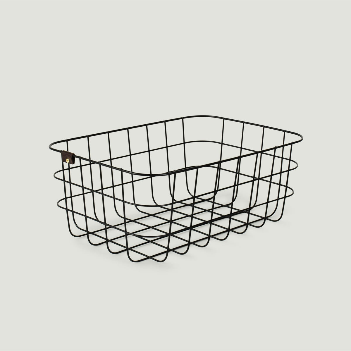 WIRE BASKET ブラック Sサイズ スリッパ入れとして