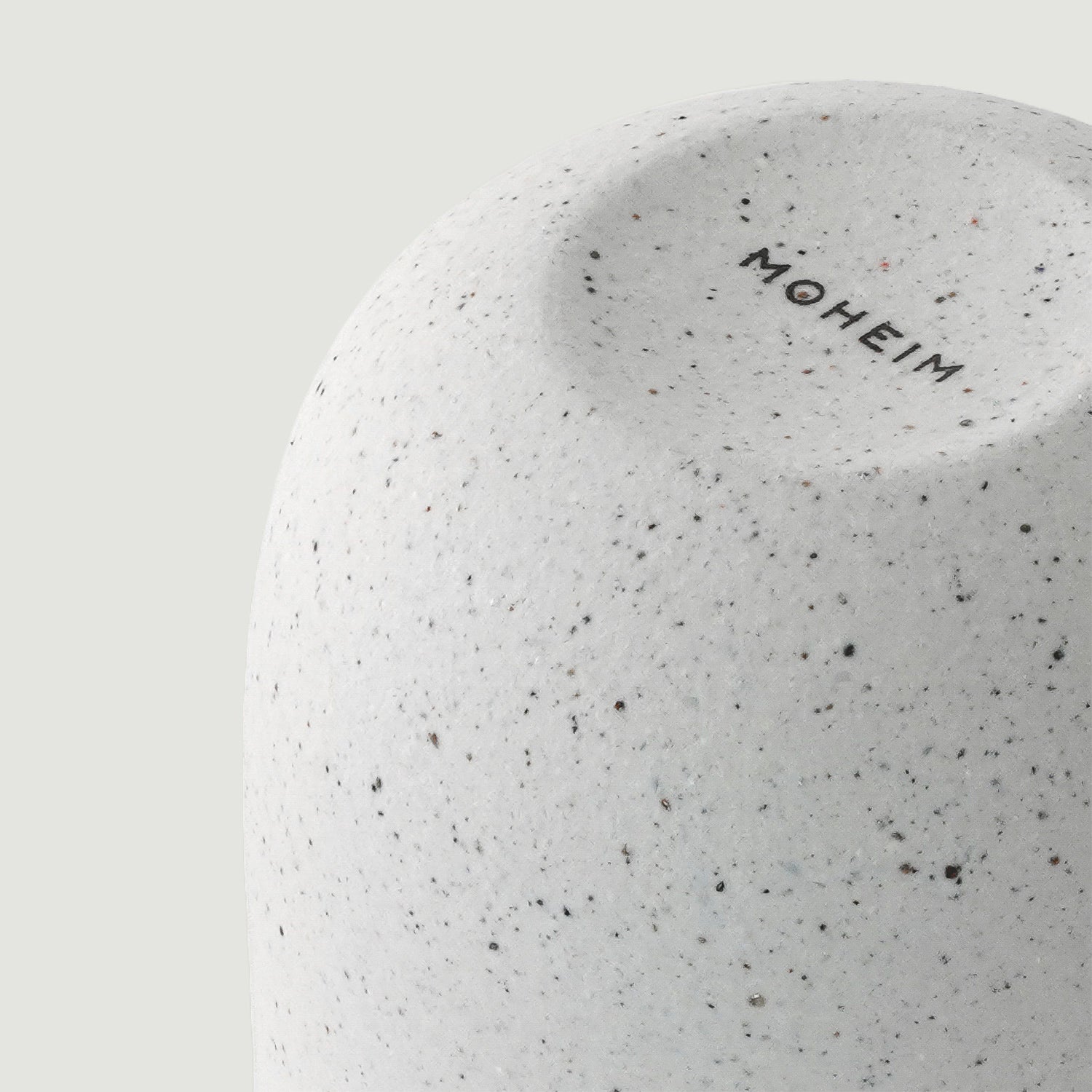 MOHEIM GRAIN upcycled crushed ceramic speckle texture matte made in Japan