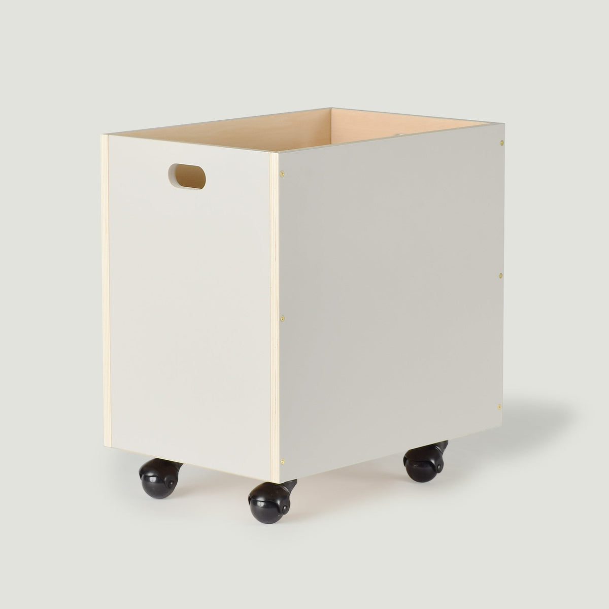LINDEN BOX レコードも収納可能。FLAT DOLLYを追加してキャスター付き収納ケースとしても利用可能
