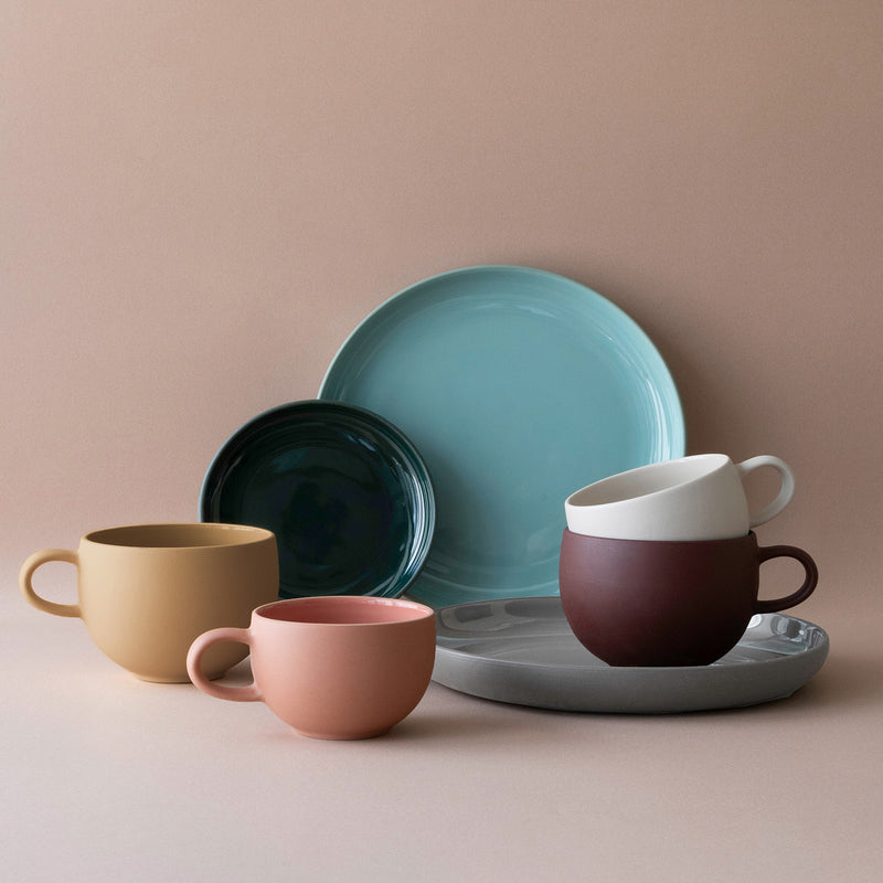 STONEWARE ROUND PLATE