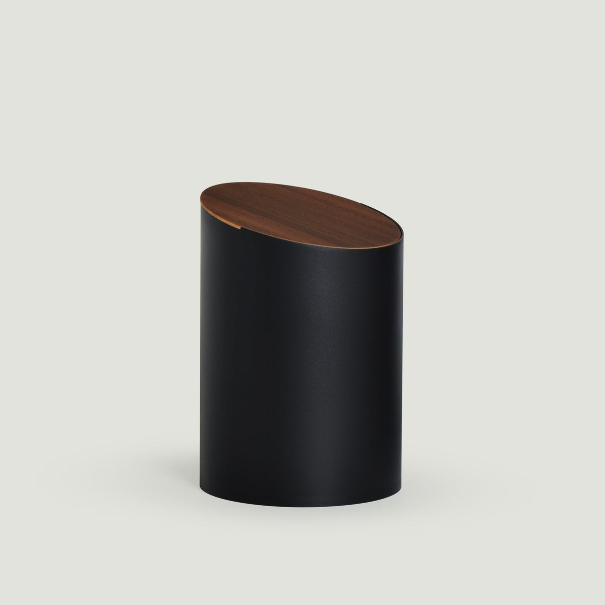 北欧デザインのおしゃれなゴミ箱 SWING BIN Sサイズ 5L 黒 ウォールナット