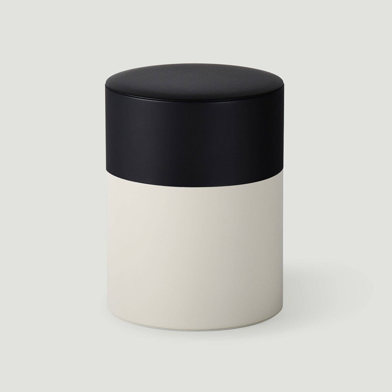TIN CADDY two-tone