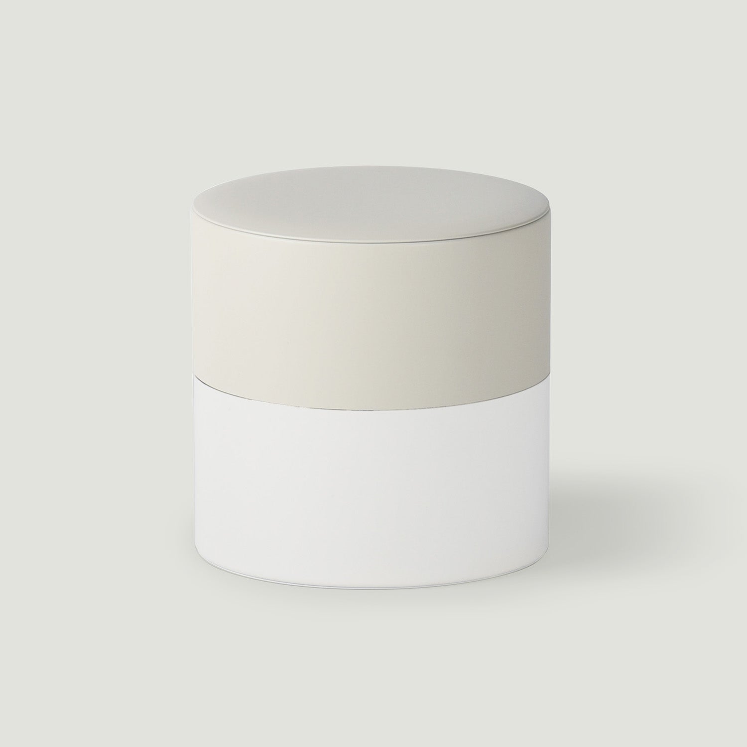 TIN CADDY two-tone